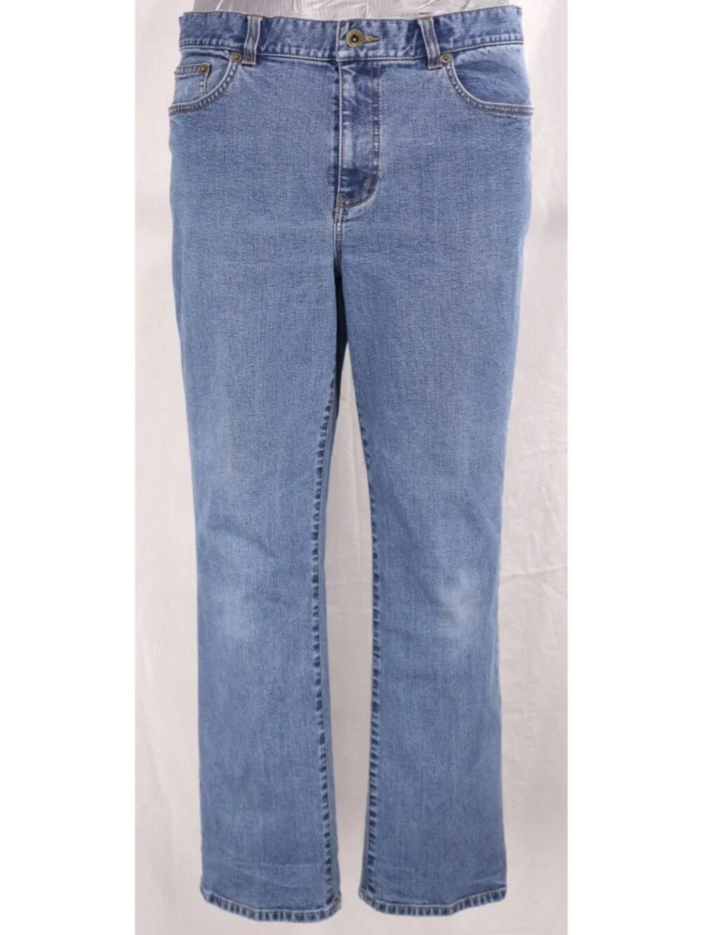 Y2K Ralph Lauren Polo Jeans Womens 8 Skater Gunge Indie Straight Leg Denim VTG - Picture 2 of 12